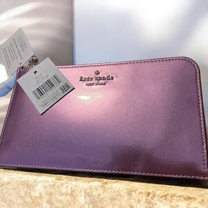 Kate Spade Lavender LUCY Wristlet NWT